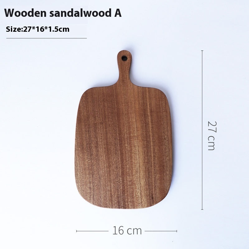 Wood Cutting Board - Durable Kitchen Chopping Block