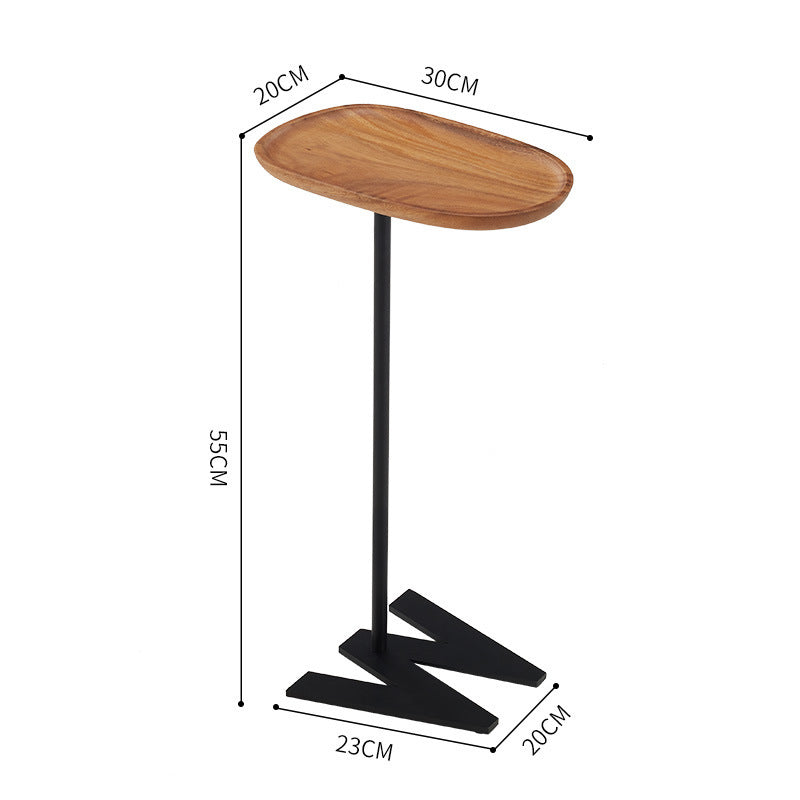 Wood Narrow Side Table - Small