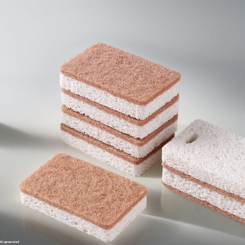 Sisal Cellulose Scrub Sponge - Natural Kitchen Scrubber