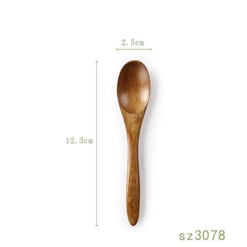Japanese Wood Honey Spoon - Syrup Dipper