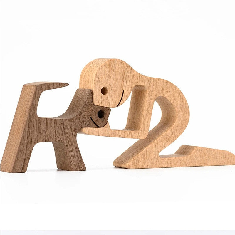 DIY Wood Figurine Sculpture - Unfinished Craft