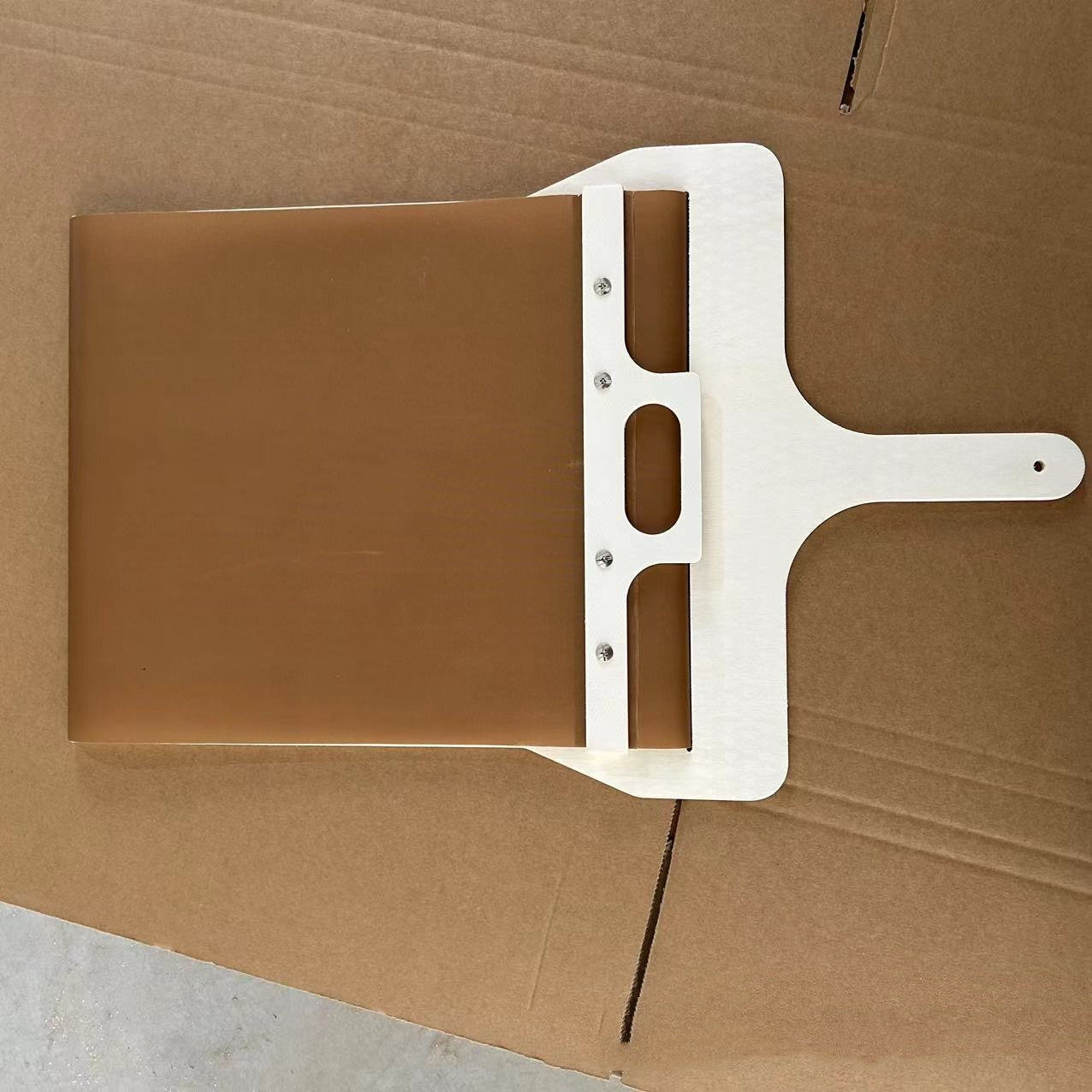 Pizza Peel with Wood Handle - Sliding Storage Board