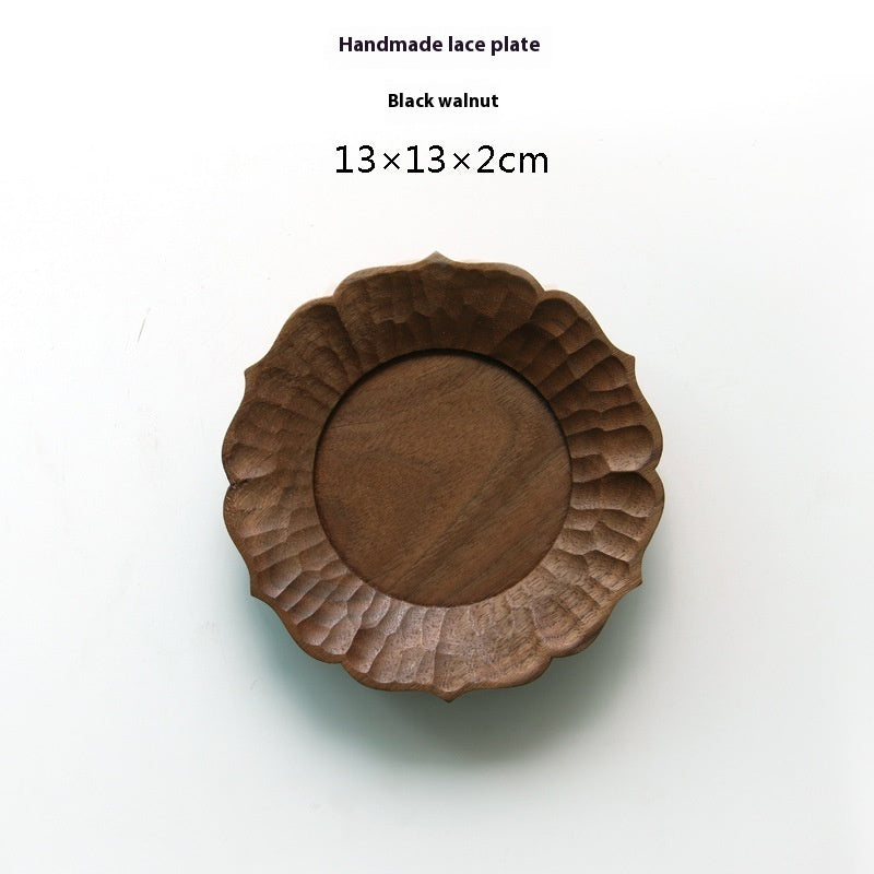 Japanese Wood Tea Trays - Handmade Serving Platters