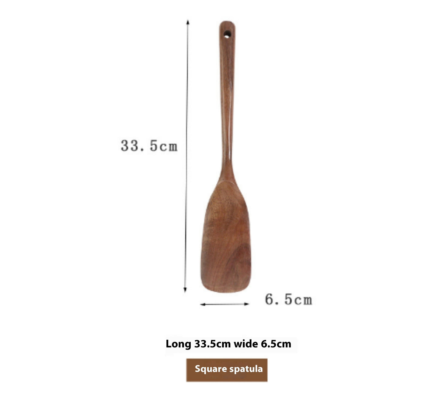 Teak Wood Tableware Set - Spoon, Ladle, Turner