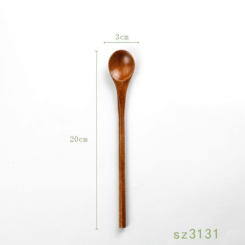 Japanese Wood Honey Spoon - Syrup Dipper