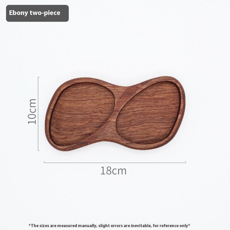 Japanese Wood Side Plate - Small Serving Dish