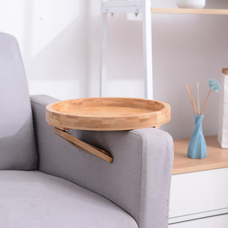 Bamboo Sofa Armrest Tray - Convenient Table
