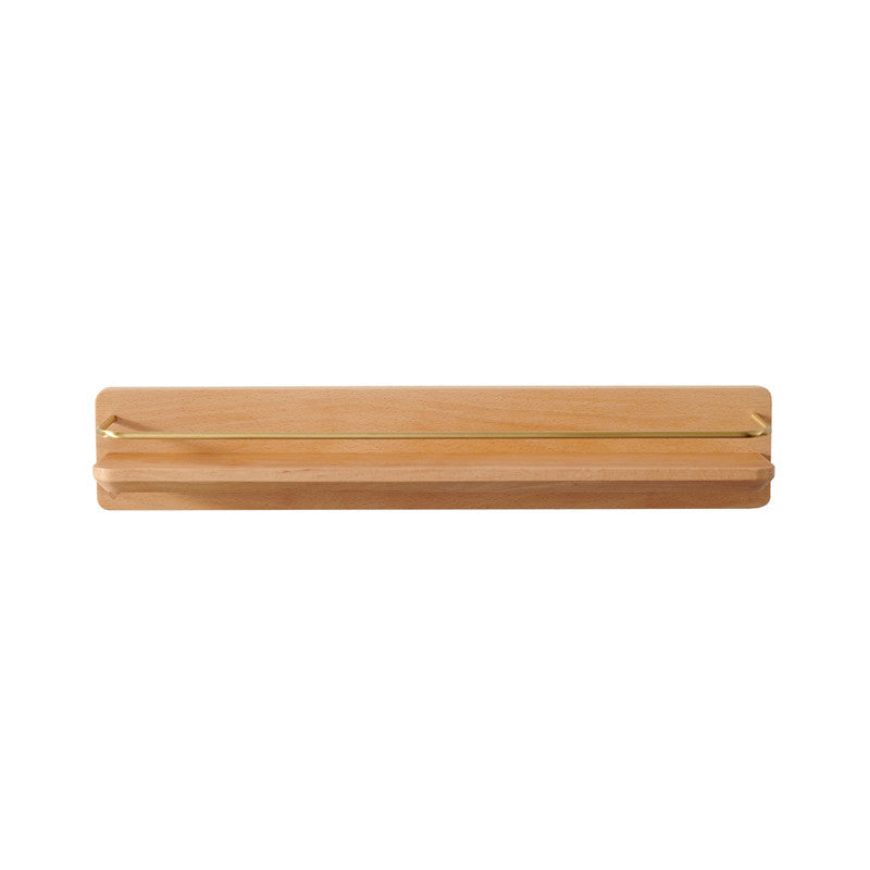 Wood Bathroom Shelf - Wall Mounted