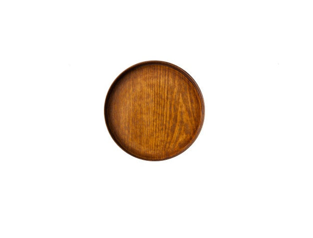 Rustic Wood Serving Tray - Round Platter