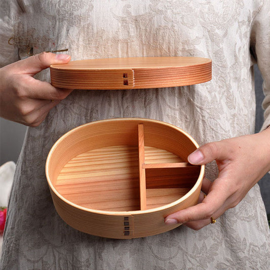 Wood Bento Box - Single Tier Lunch Container