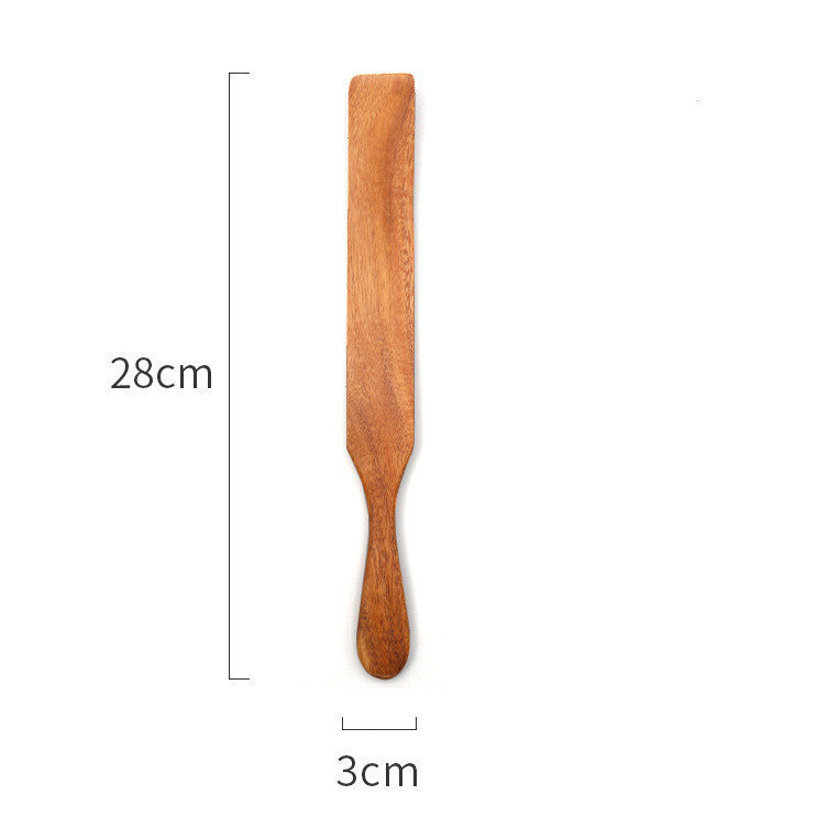 Teak Wood Cooking Spatula - Salad/Serving Spoon