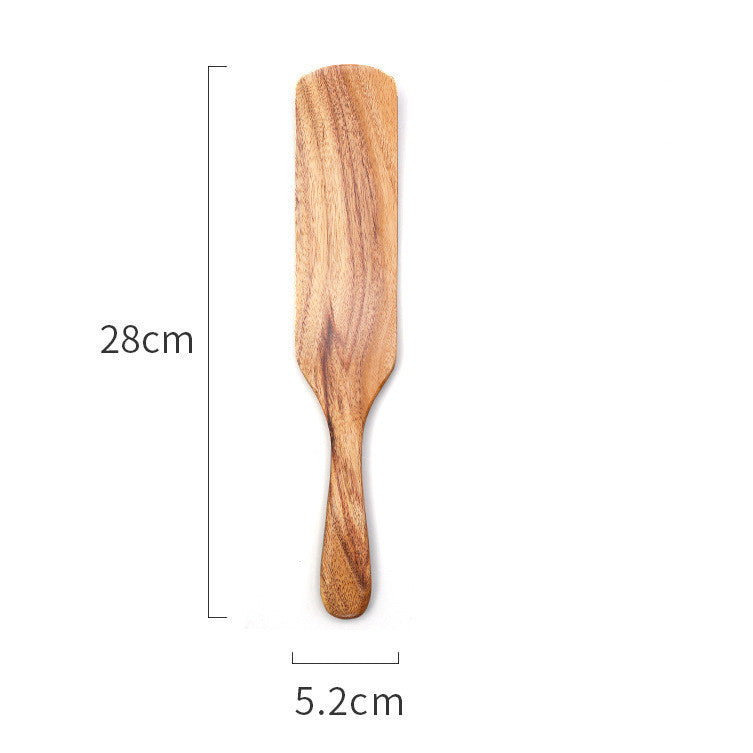 Teak Wood Cooking Spatula - Salad/Serving Spoon