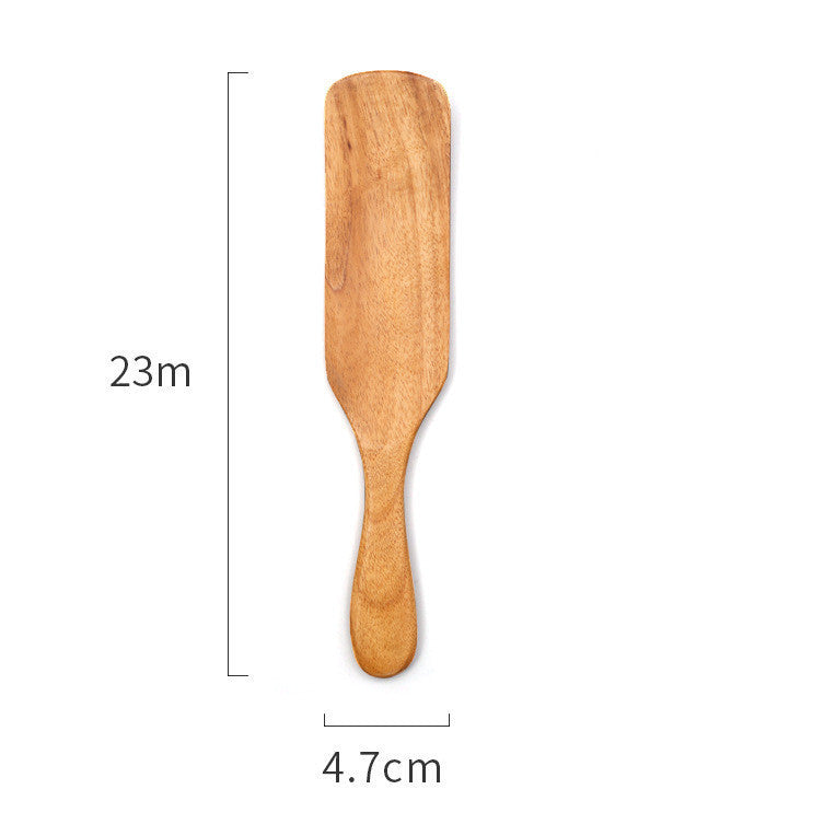 Teak Wood Cooking Spatula - Salad/Serving Spoon