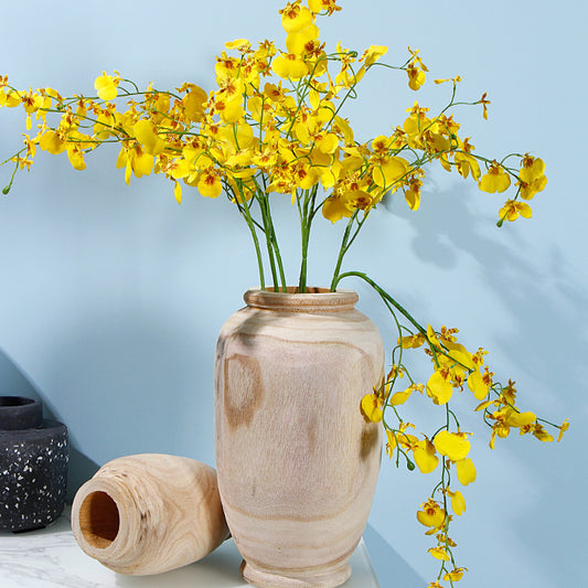 Wood Vase Decoration - Tableware Vase for Home Decor