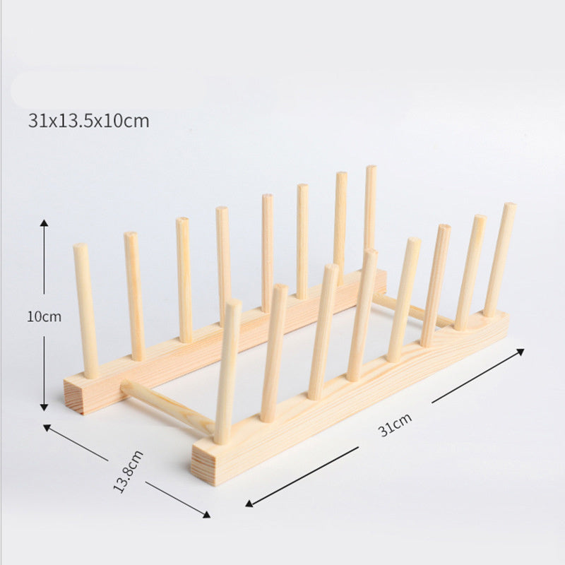Wood Dish Rack - Original Wooden Drying Rack