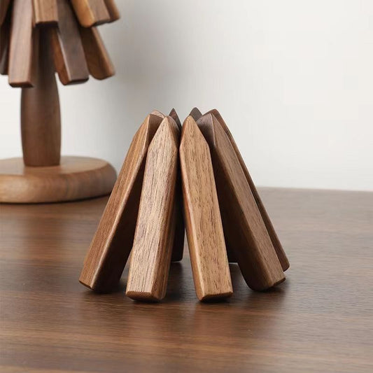 Black Walnut Table Decor - Tree Design Trivet