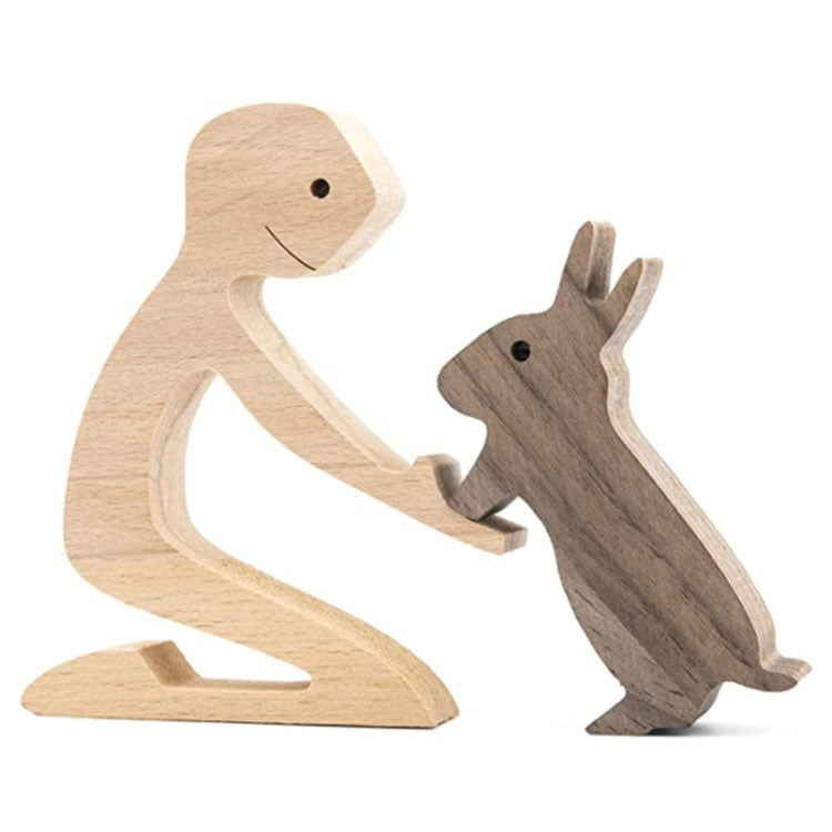 DIY Wood Figurine Sculpture - Unfinished Craft
