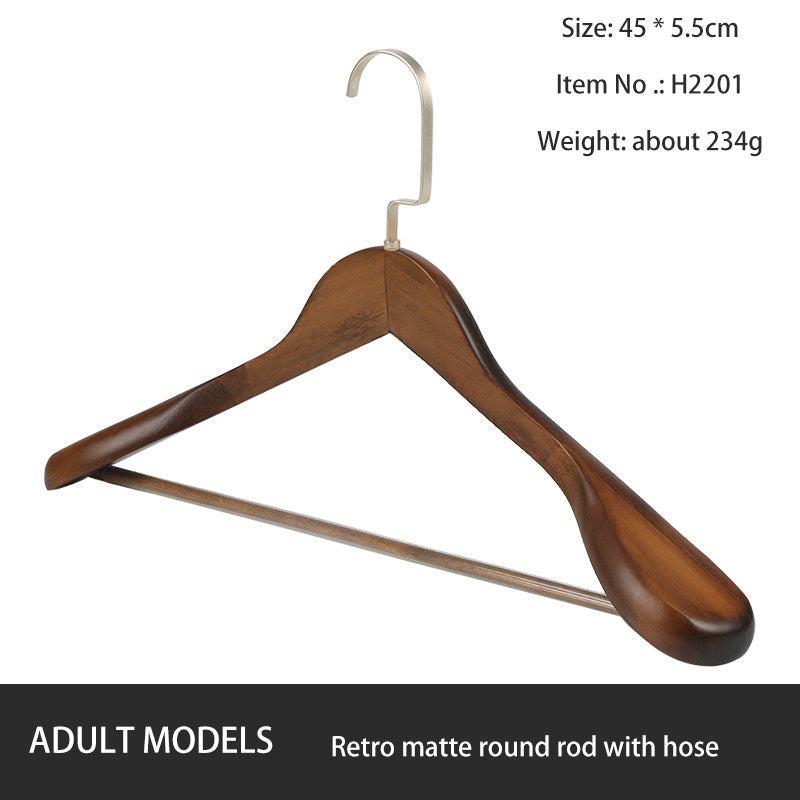 Wood Hangers - Premium Coat Hangers