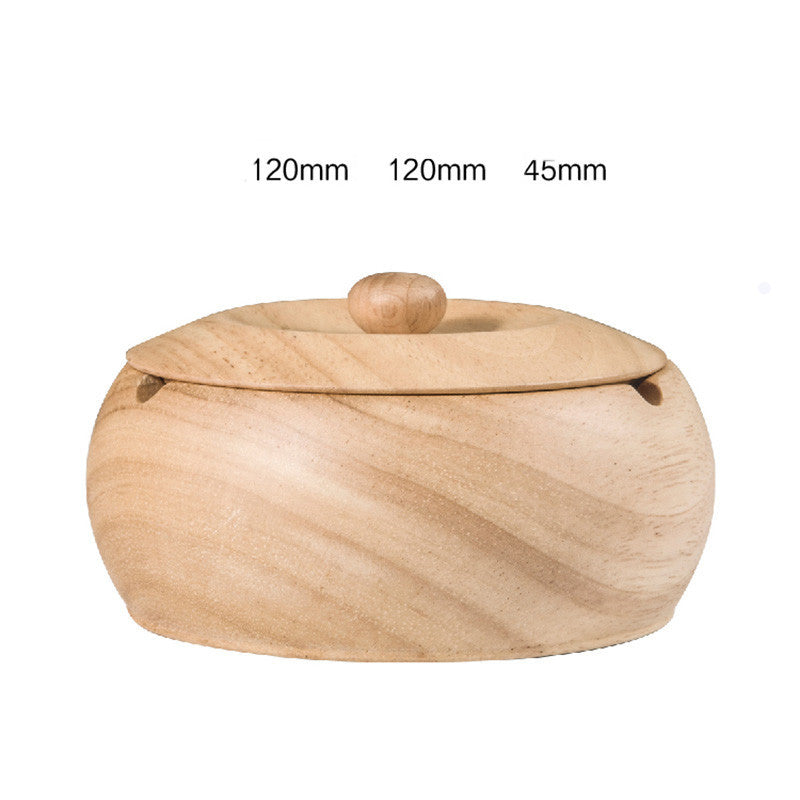 Wood Ashtray - Natural Ash Holder - Home & Office