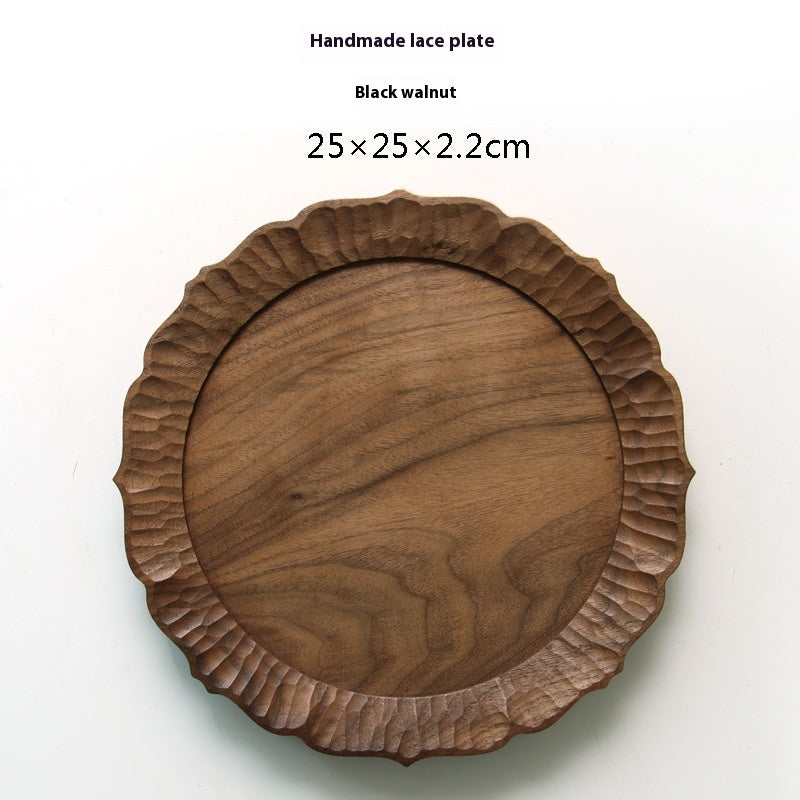 Japanese Wood Tea Trays - Handmade Serving Platters