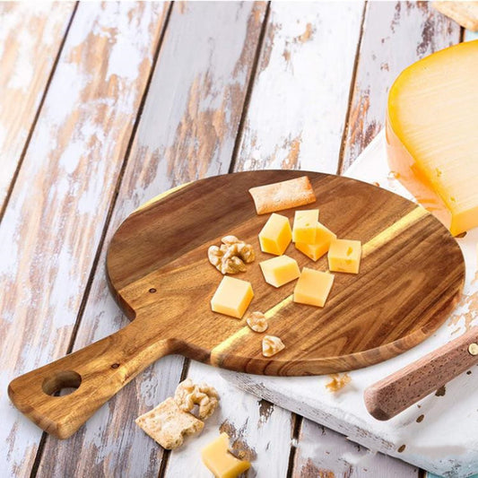 Acacia Wood Chopping Board & Pizza Tray