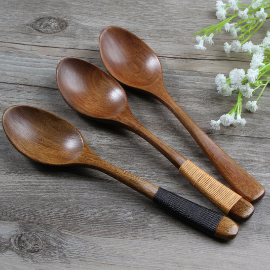 Wood Serving Spoon - Kitchen Utensil