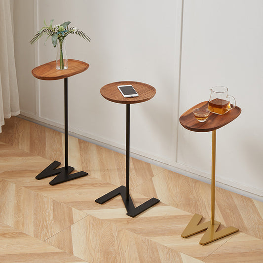 Wood Narrow Side Table - Small