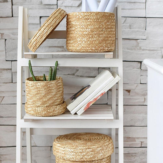 Woven Storage Basket - Versatile Home Organizer