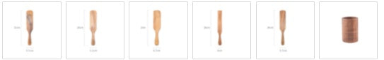 Teak Wood Cooking Spatula - Salad/Serving Spoon