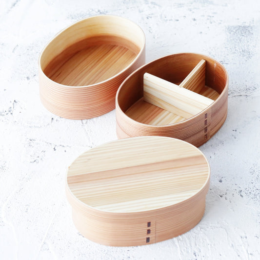 Wood Bento Box - Single Tier Lunch Container