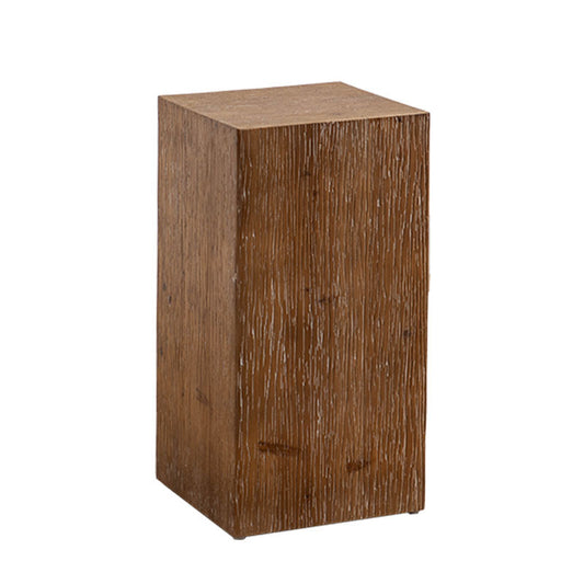 Retro Wood Side Table - Small Square