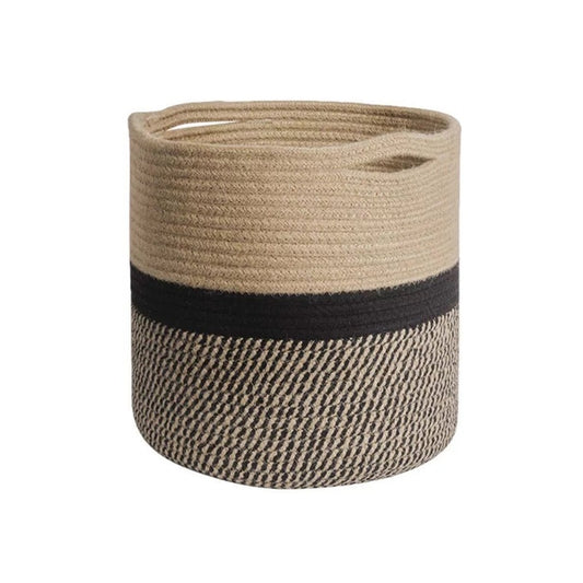 Woven Dirty Clothes Basket - Home Decor Hamper