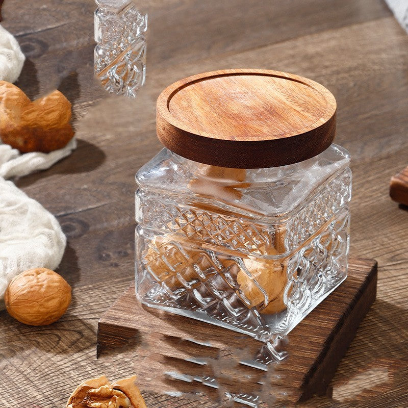 Airtight Glass Storage Jar - Food Storage