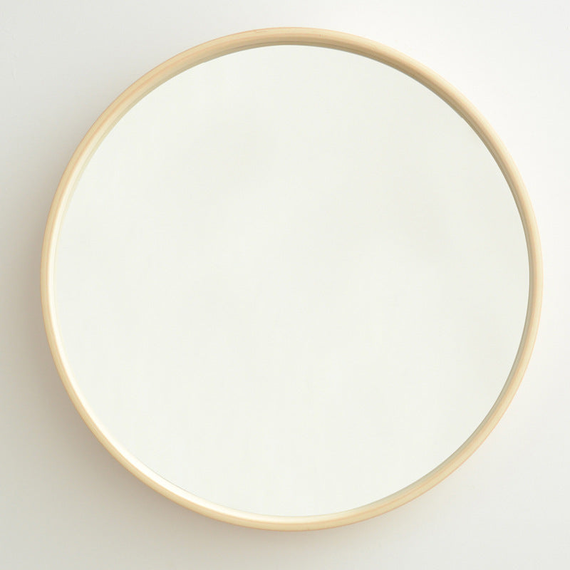 Wood Bathroom Mirror - Natural Log Wall Hanging