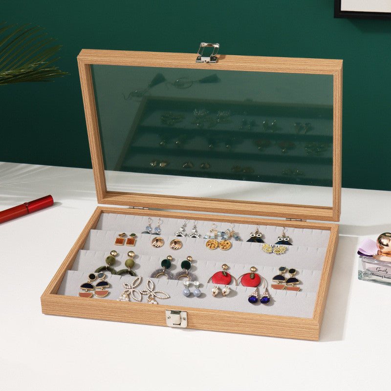 Rosewood Jewelry Box - Wooden Organizer Case