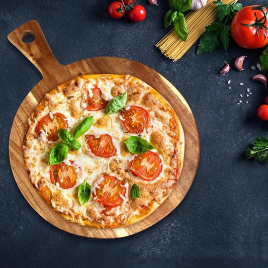 Acacia Wood Chopping Board & Pizza Tray