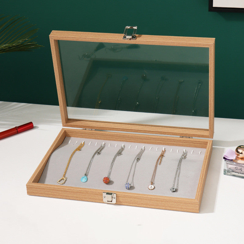 Rosewood Jewelry Box - Wooden Organizer Case