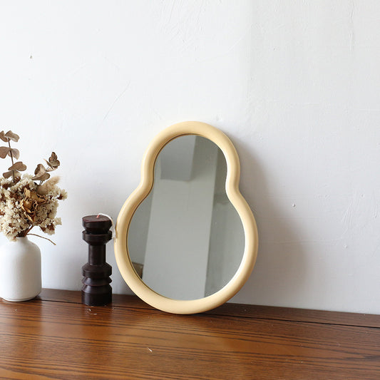 Wood Makeup Mirror - Vanity Mirror