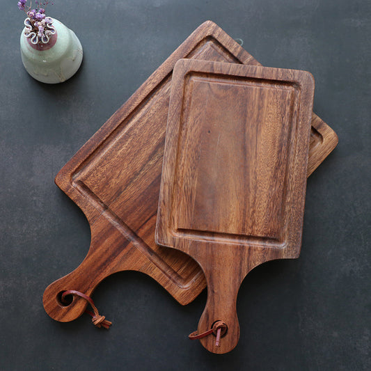 Japanese Wood Fruit Cutting Board - Small Chopping