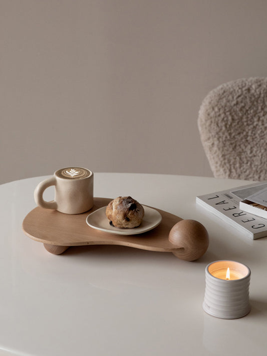 Wood Bread/Aromatherapy Tray - Perfume Decor