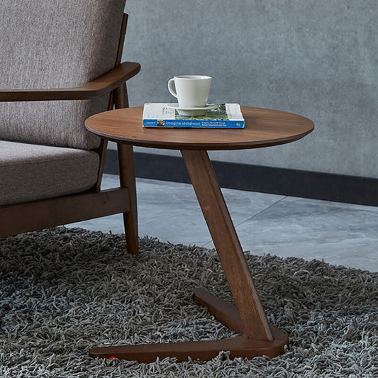 Nordic Wood Small Round Table - Multifunctional